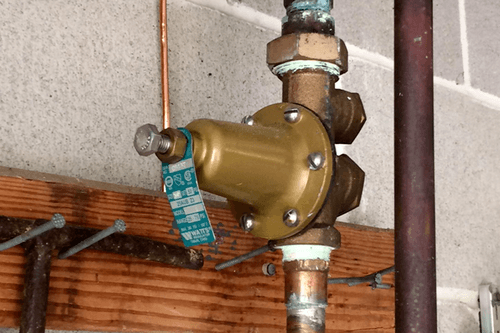 water pressure regulator repair