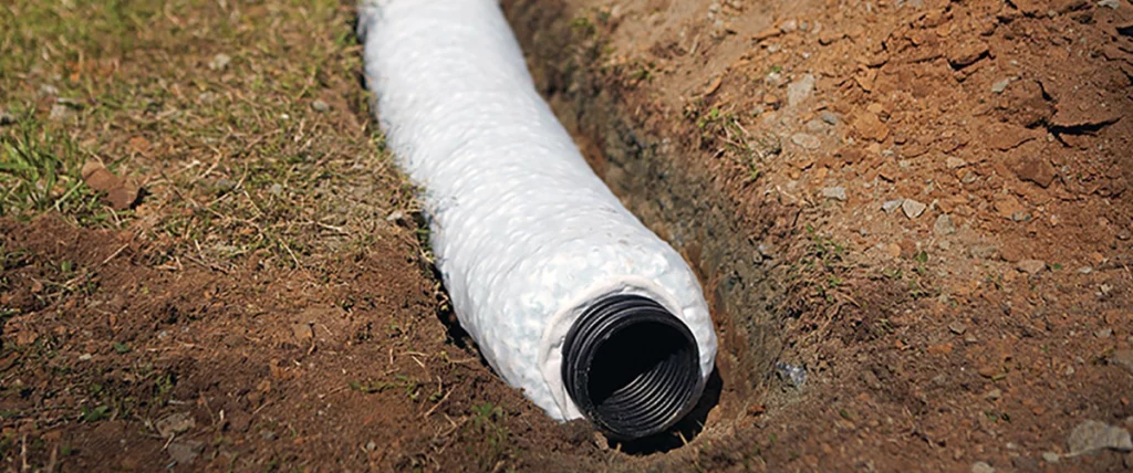 french drains suited to cold climates