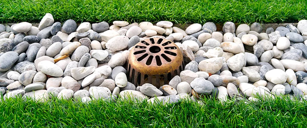 french drain would be suitable for your cold climate