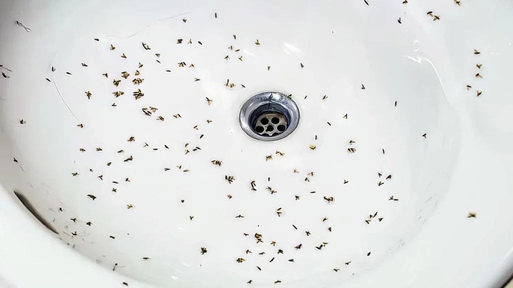 drain flies removal