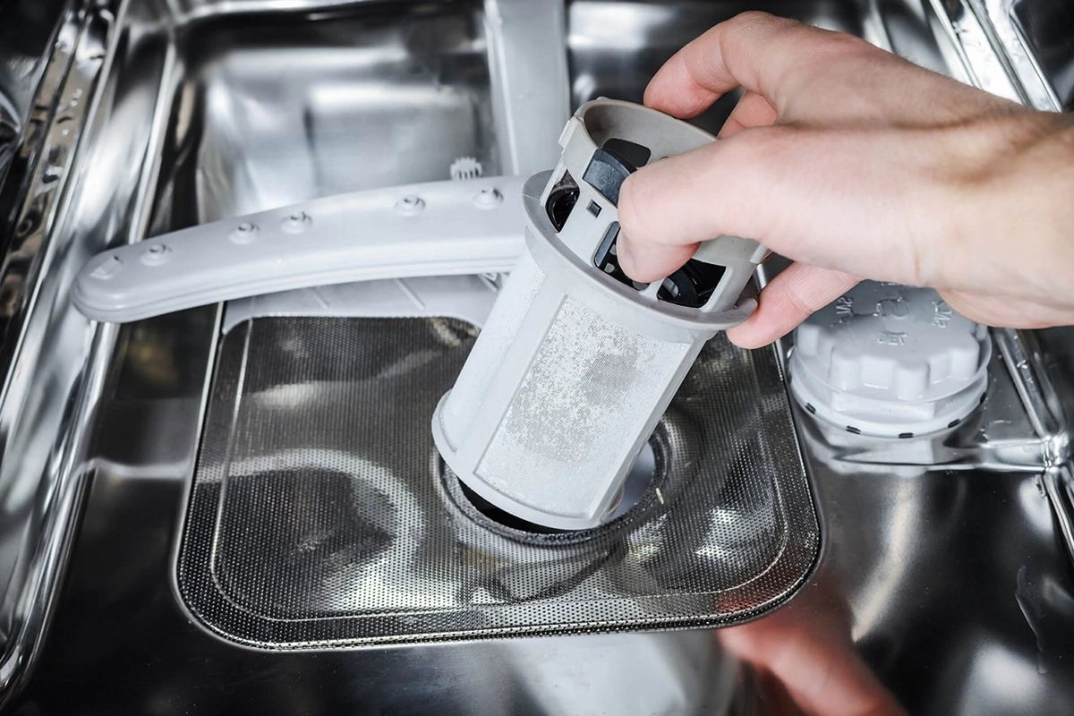 dishwasher leaks