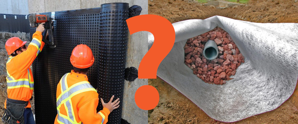 Exterior Waterproofing vs. French Drains: What’s Better for Your Home?
