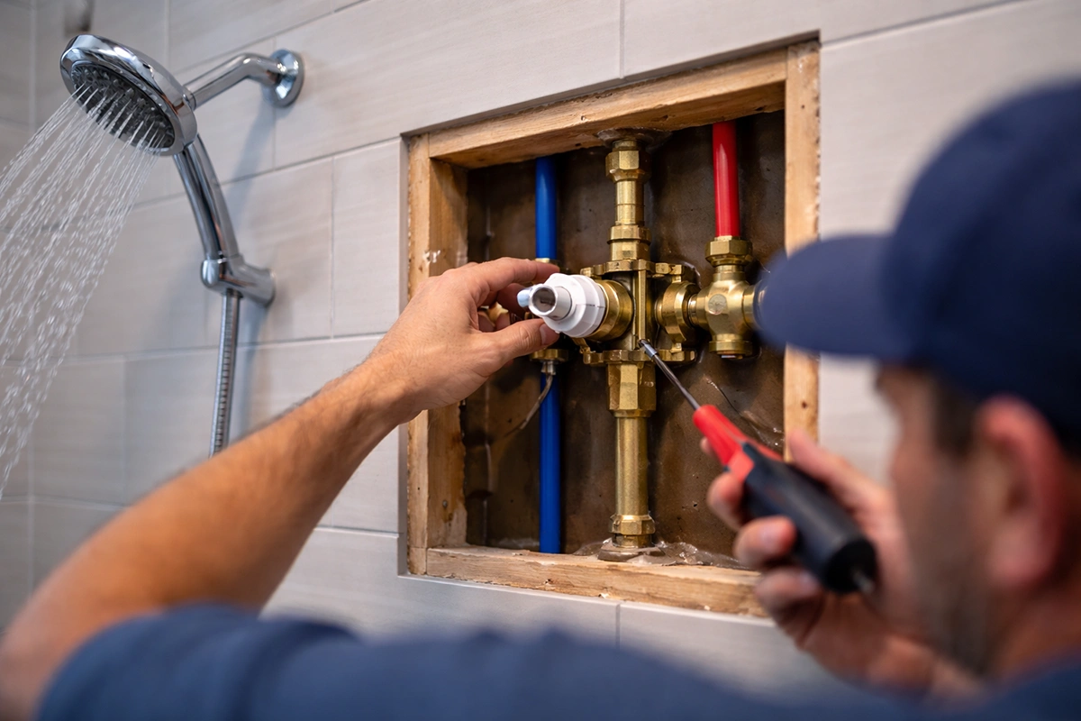 What Is a Mixing Valve and Why It Might Be Missing in Your Shower