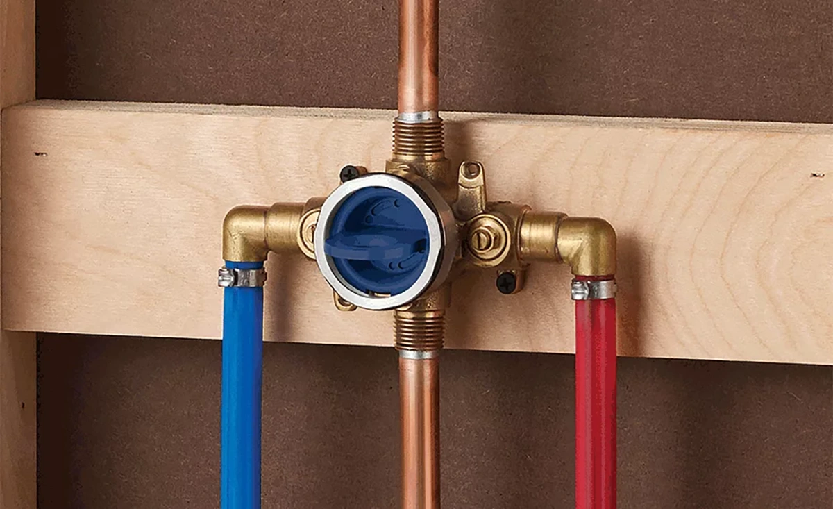 preventing shower scalding safety illustration