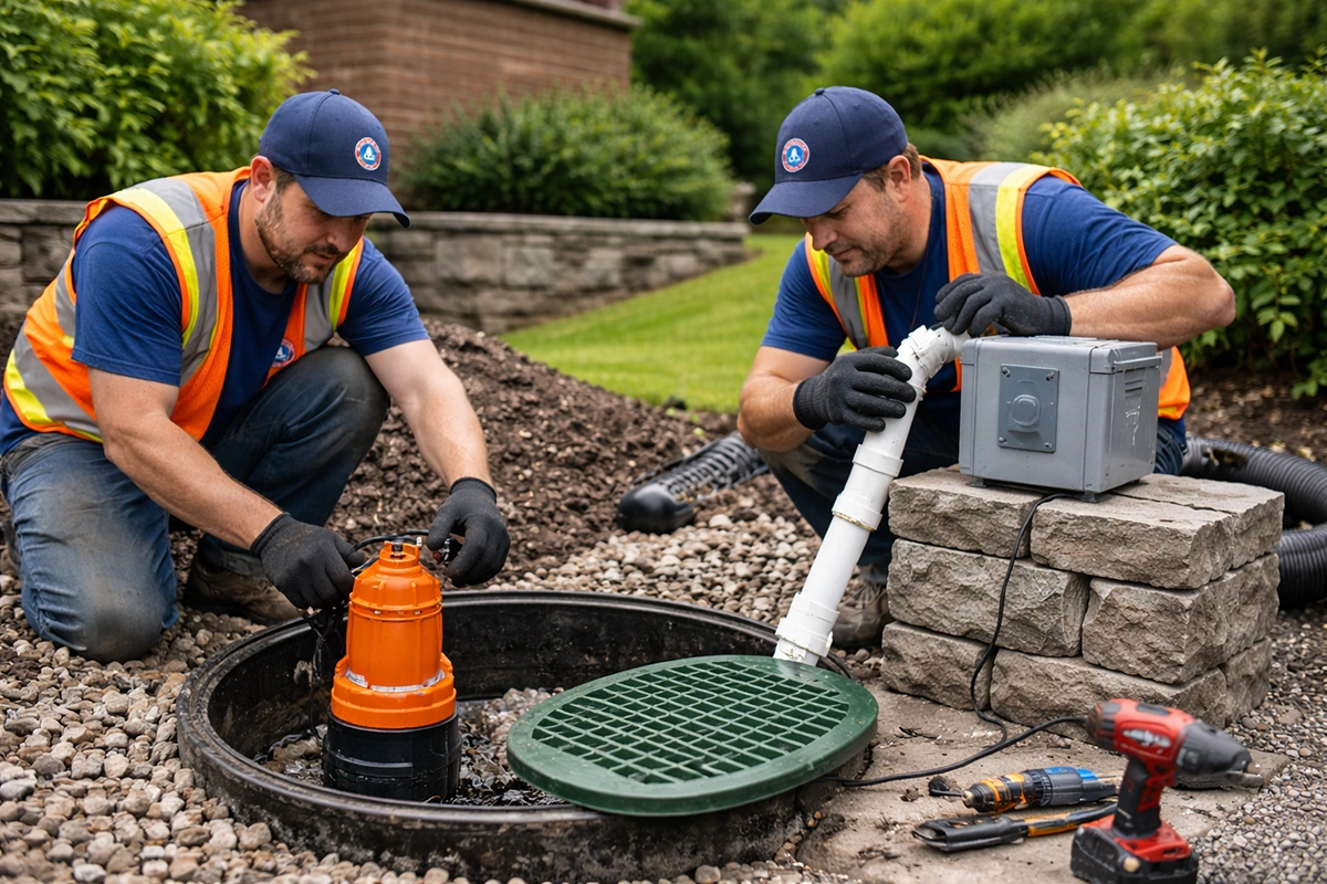 submersible sump pump replacement