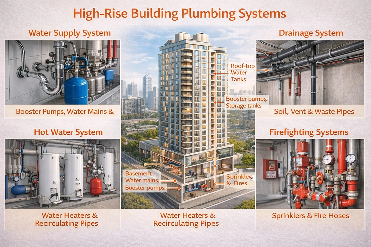 Plumbing riser replacement