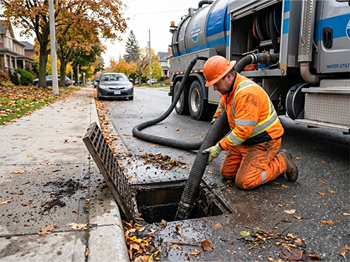 Catch basin cleaning Toronto
