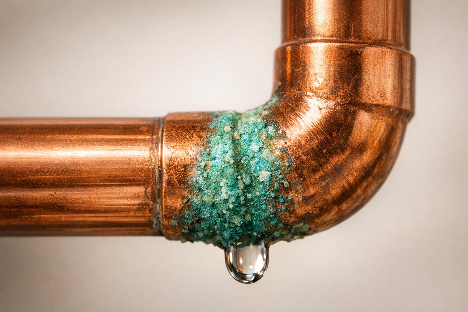 What Causes Copper Pipes to Turn Green?