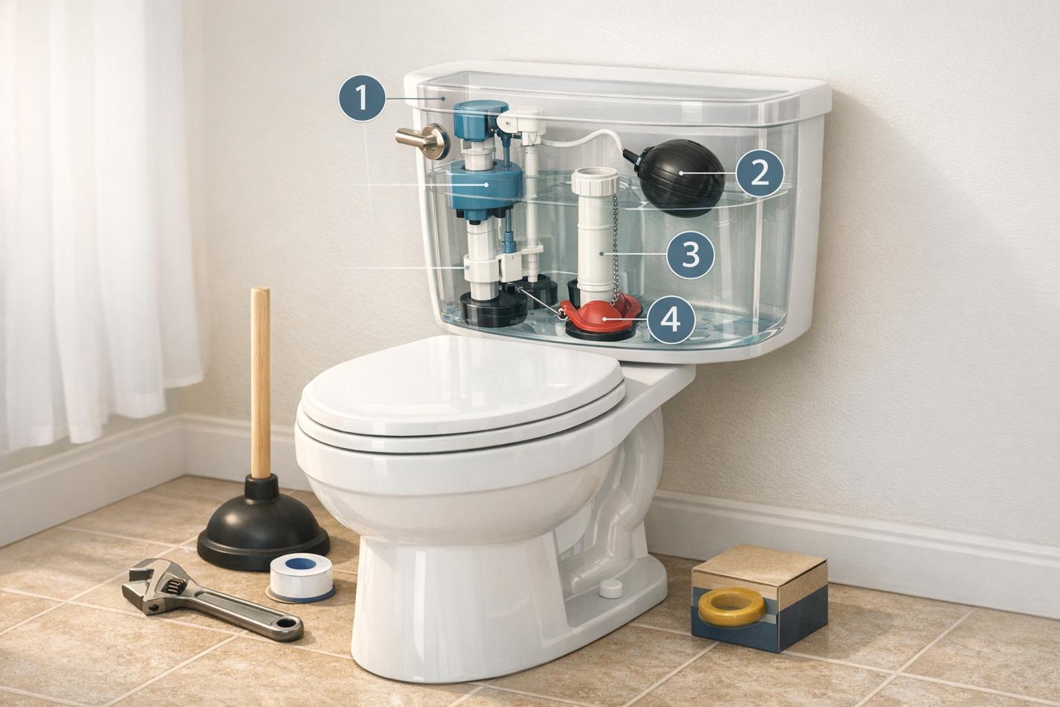 Toilet Repair: how to do it?