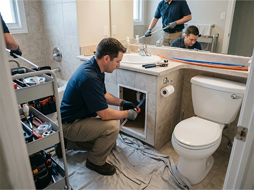 Kitec plumbing service