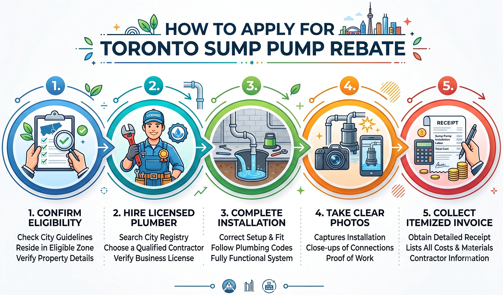 city of toronto sump pump rebate