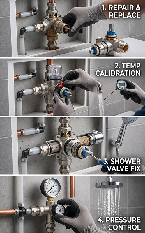 mixing valve repair
