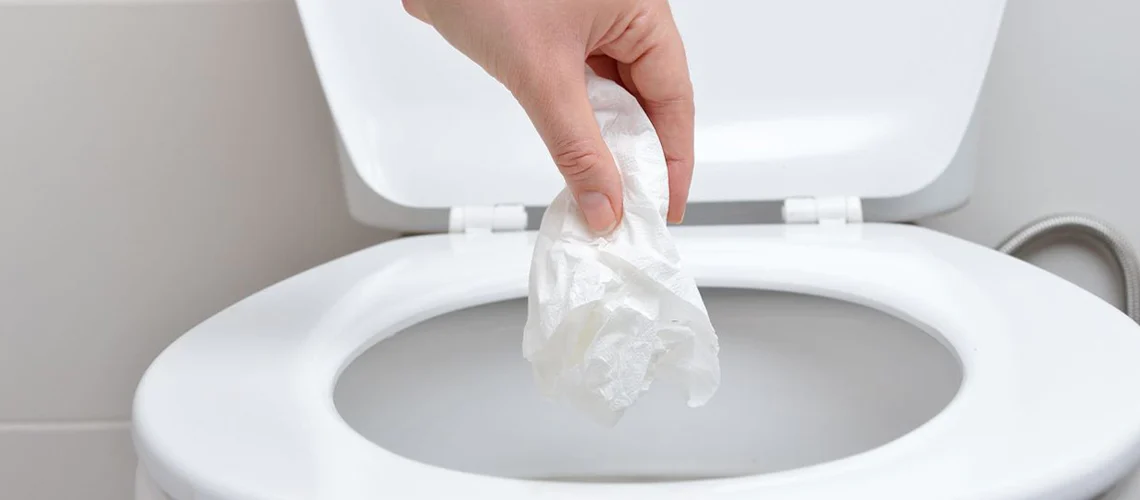 common household items that can clog toilet pipes