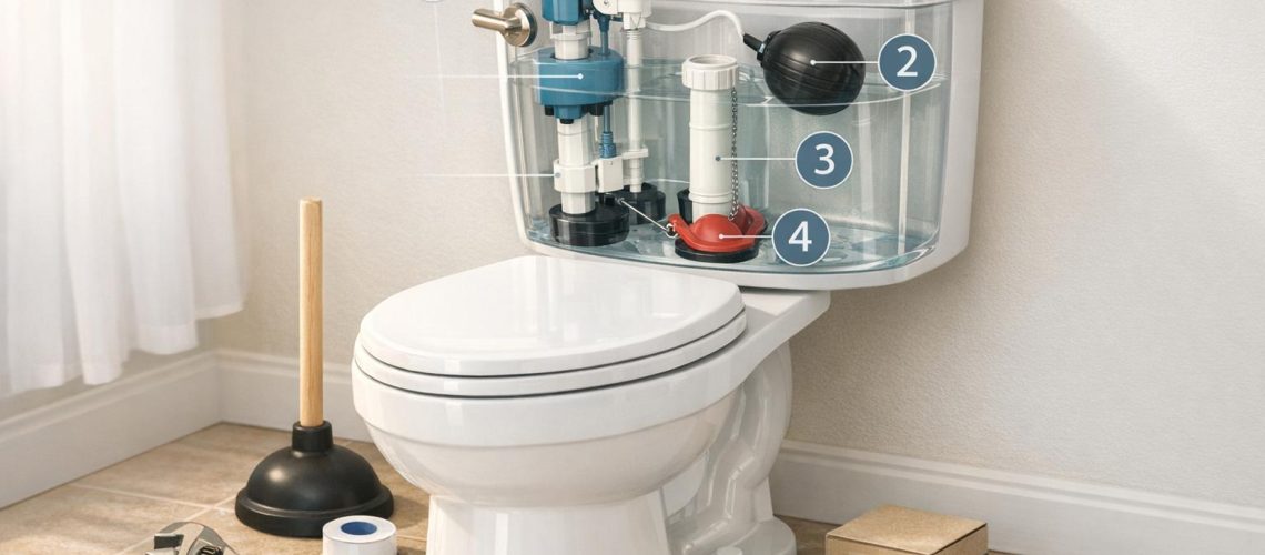 Toilet Repair: how to do it?