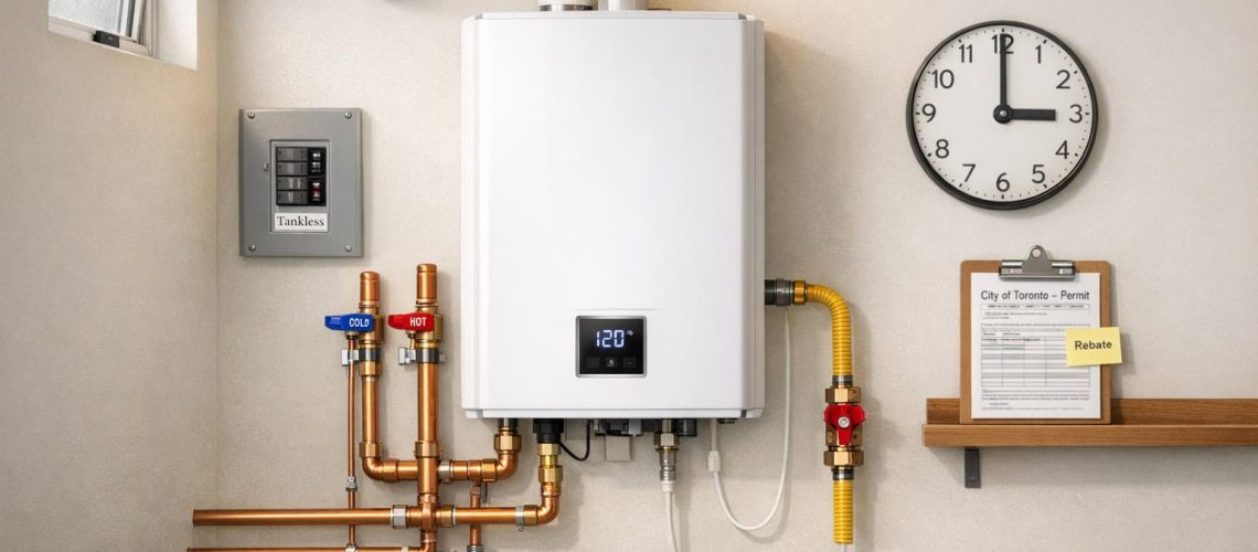 Tankless Water Heater Installation in the GTA: Cost, Timeline, and What to Expect