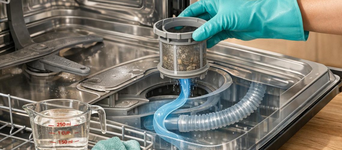 How to Clean a Clogged Dishwasher Drain